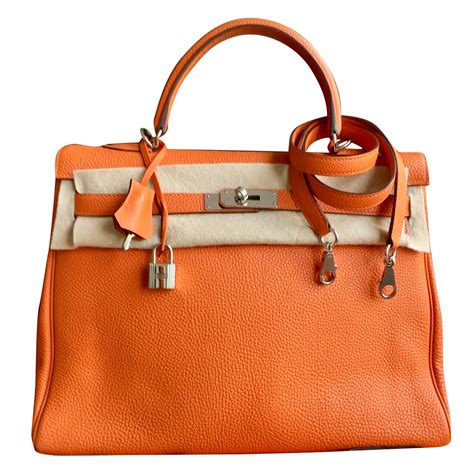 hermes kelly orange bag|hermes kelly bag orange price.